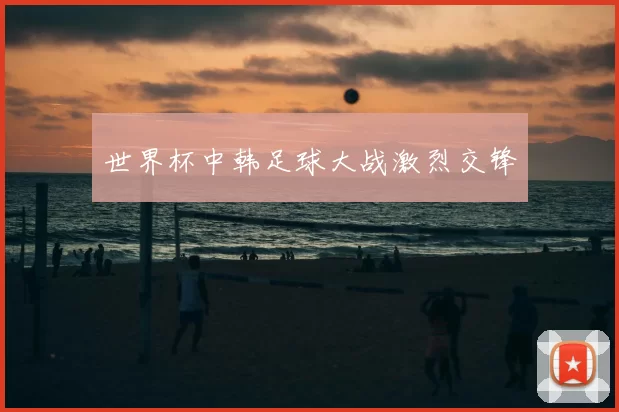 世界杯中韩足球大战激烈交锋