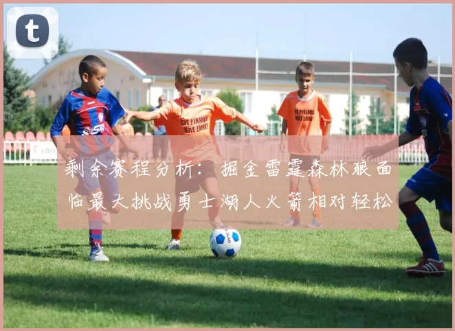 剩余赛程分析：掘金雷霆森林狼面临最大挑战勇士湖人火箭相对轻松